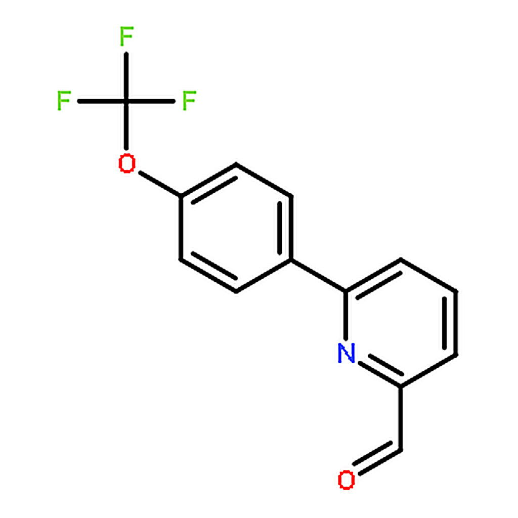 RHAWN 6-[4-(Trifluoromethoxy)phenyl]-2-pyridinecarbaldehyde