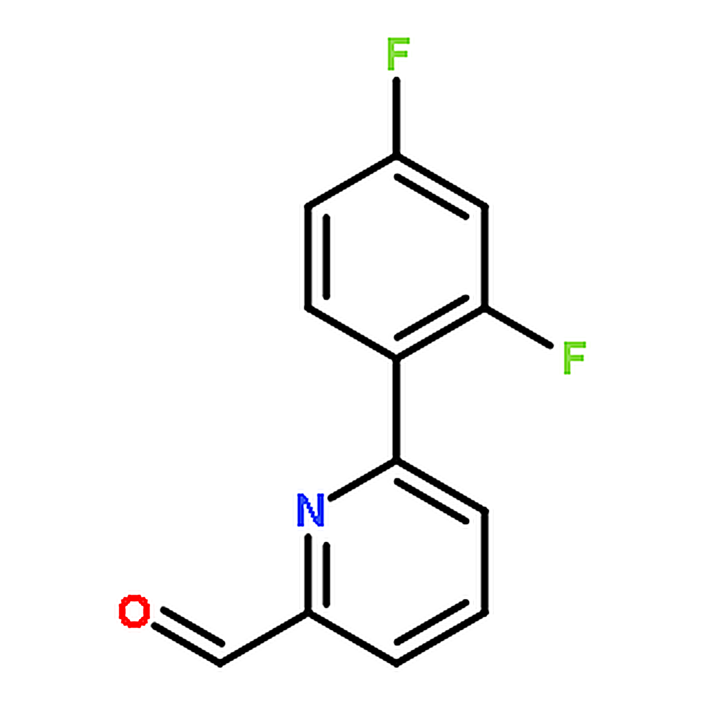 RHAWN 6-(2，4-Difluorophenyl)pyridine-2-carbaldehyde