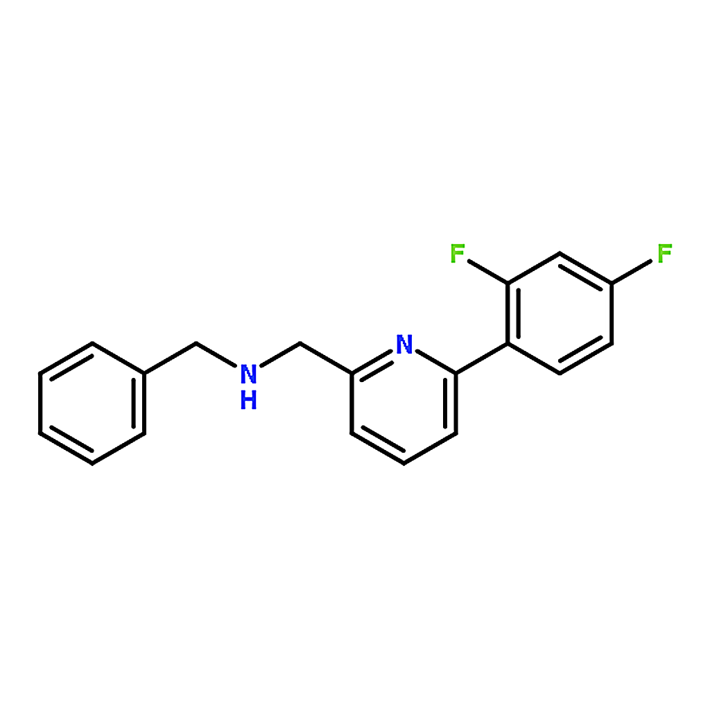 RHAWN N-Benzyl-1-[6-(2，4-difluorophenyl)-2-pyridyl]methanamine