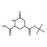 RHAWN 4-(tert-Butoxycarbonyl)-6-oxopiperazine-2-carboxylic acid