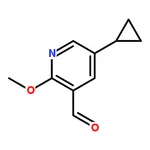 RHAWN 5-Cyclopropyl-2-methoxynicotinaldehyde
