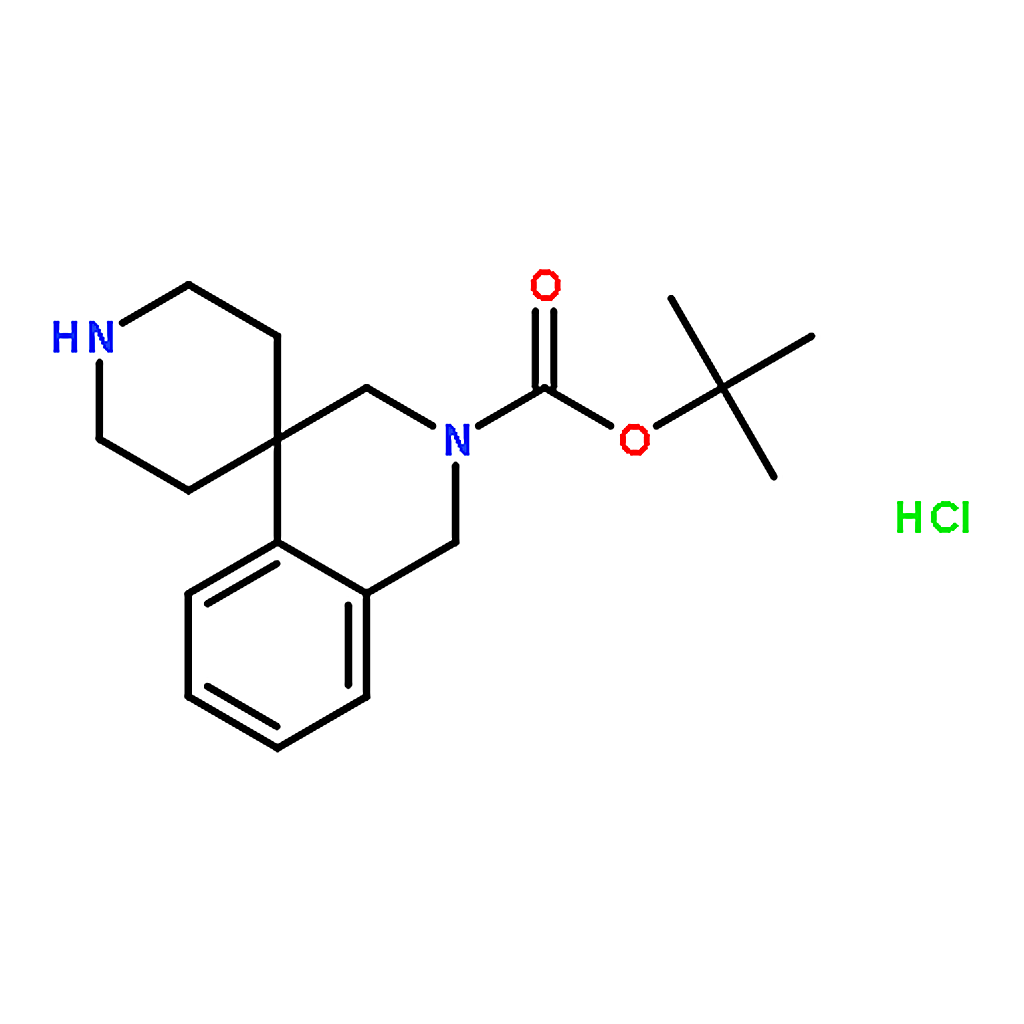 RHAWN tert-Butyl 1H-spiro[isoquinoline-4,4'-piperidine]-2(3H)-carboxylate hydrochloride