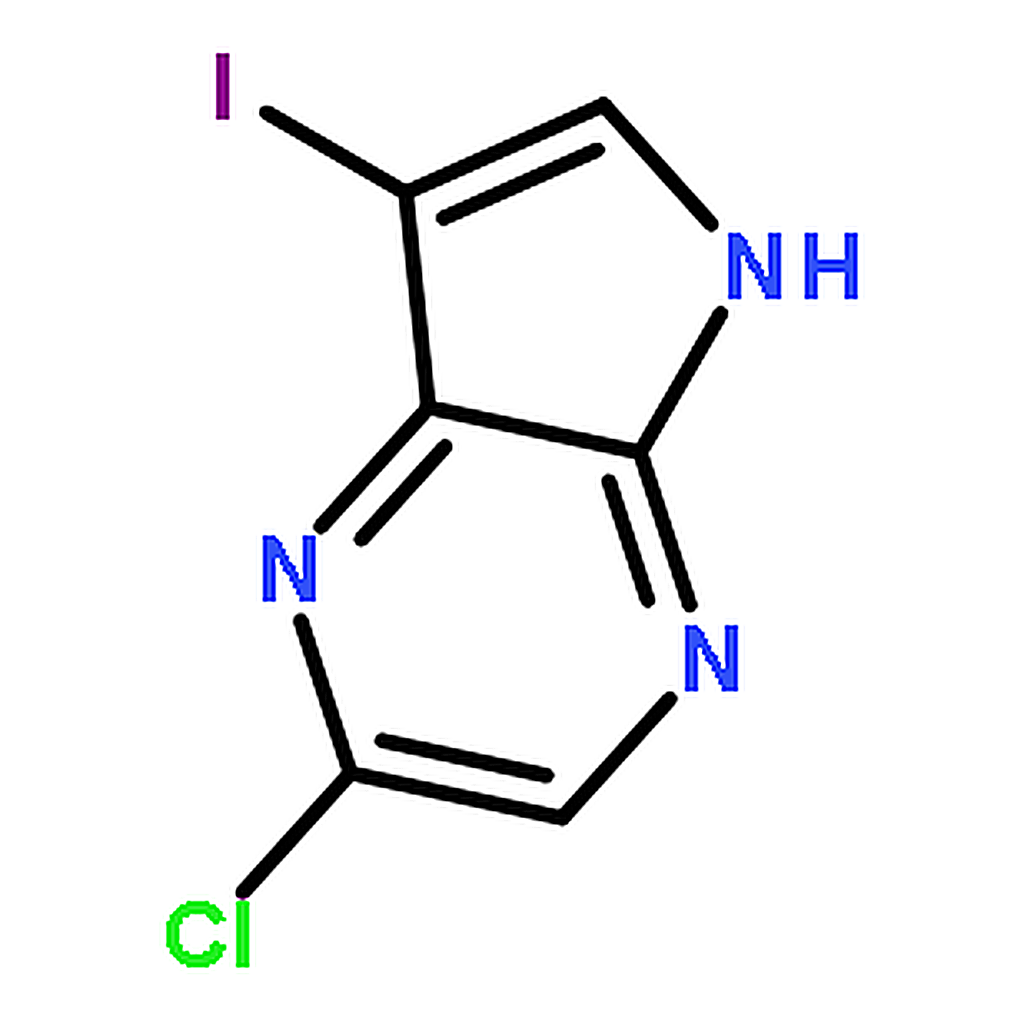 RHAWN 2-Chloro-7-iodo-5H-pyrrolo[2,3-b]pyrazine