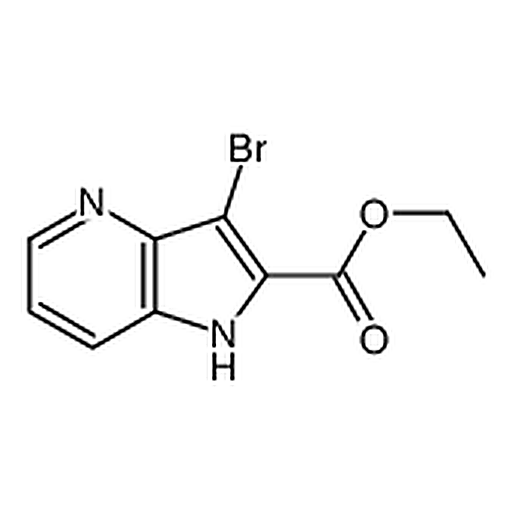 RHAWN 3-Bromo-1H-pyrrolo[3,2-b]pyridine-2-carboxylic acid ethyl ester
