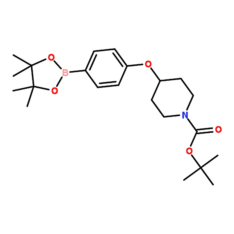 RHAWN tert-Butyl 4-(4-(4,4,5,5-tetramethyl-1,3,2-dioxaborolan-2-yl)phenoxy)piperidine-1-carboxylate