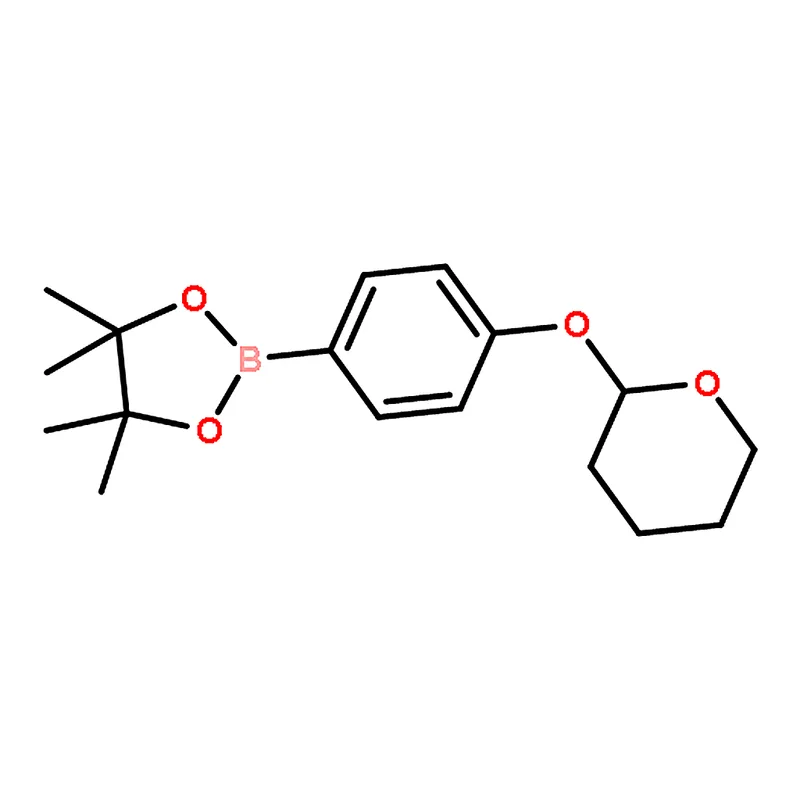 RHAWN 4,4,5,5-Tetramethyl-2-(4-((tetrahydro-2H-pyran-2-yl)oxy)phenyl)-1,3,2-dioxaborolane