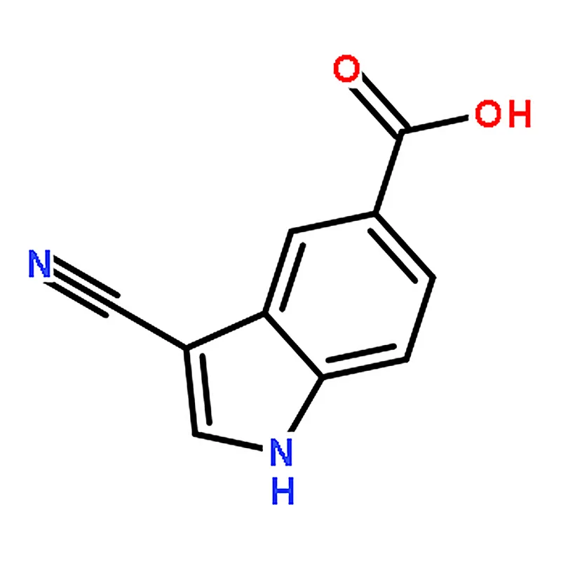 RHAWN 3-Cyano-1H-indole-5-carboxylic acid