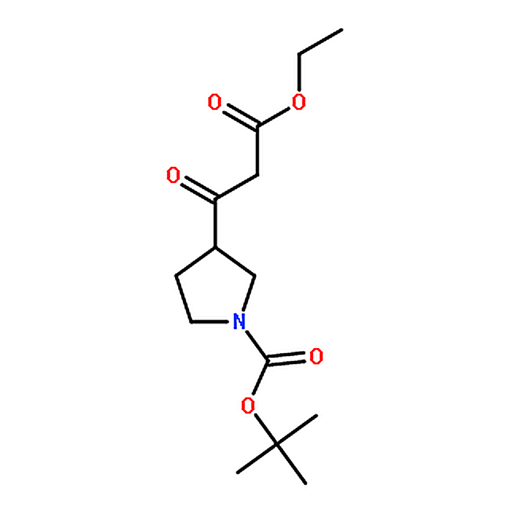 RHAWN tert-Butyl 3-(3-ethoxy-3-oxopropanoyl)pyrrolidine-1-carboxylate