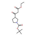 RHAWN tert-Butyl 3-(3-ethoxy-3-oxopropanoyl)pyrrolidine-1-carboxylate
