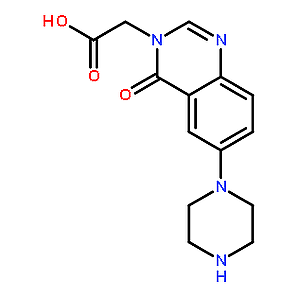 RHAWN 2-(4-Oxo-6-(piperazin-1-yl)quinazolin-3(4H)-yl)acetic acid