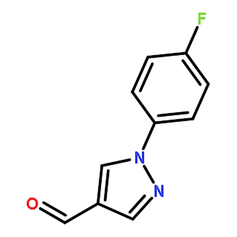 RHAWN 1-(4-Fluorophenyl)-1H-pyrazole-4-carbaldehyde