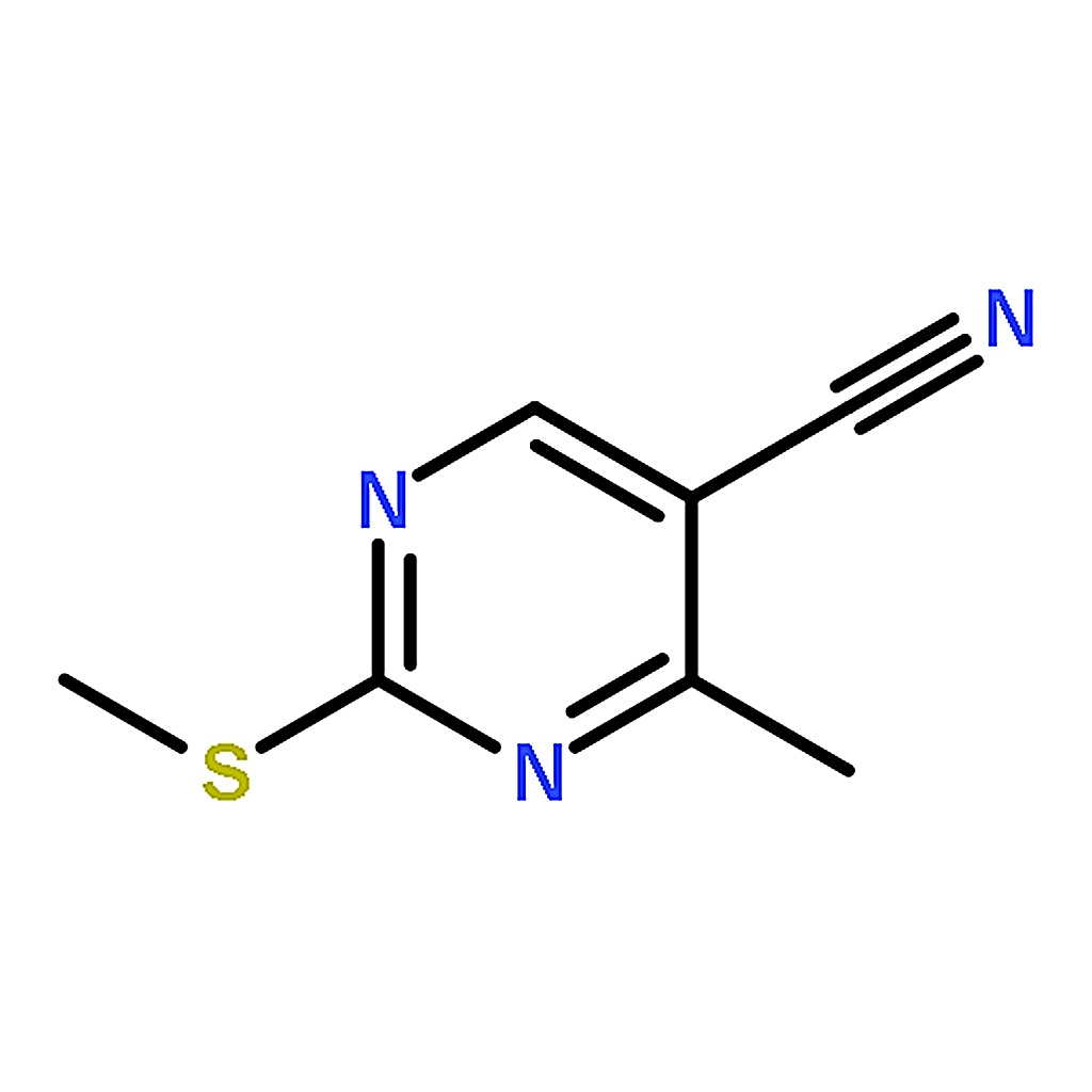 RHAWN 4-Methyl-2-(methylthio)-5-pyrimidinecarbonitrile
