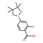 RHAWN 2-Chloro-4-(4,4,5,5-tetramethyl-1,3,2-dioxaborolan-2-yl)benzoic acid