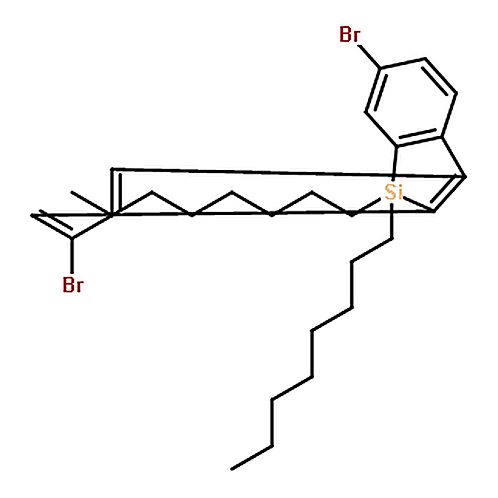RHAWN 3,7-Dibromo-5,5-dioctyl-5H-dibenzo[b,d]silole