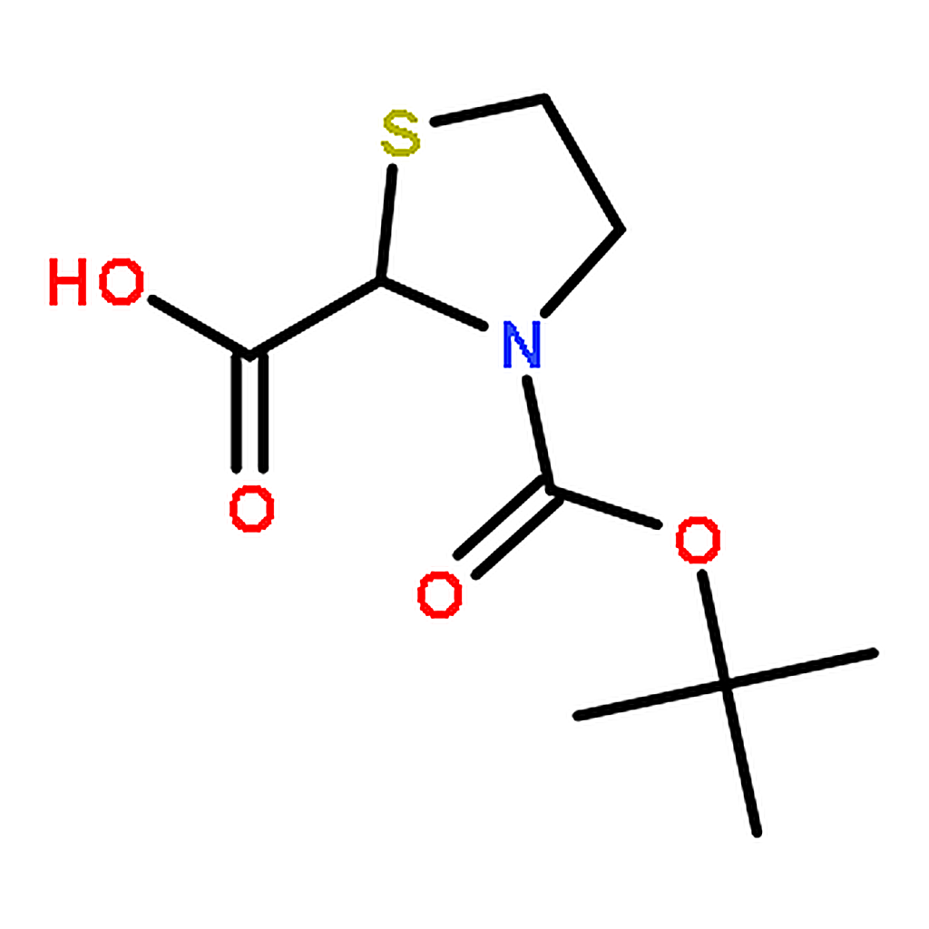 RHAWN (S)-3-(tert-Butoxycarbonyl)thiazolidine-2-carboxylic acid