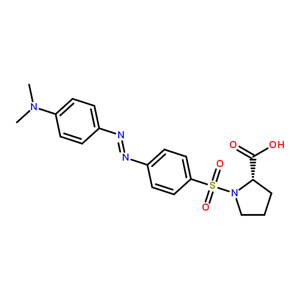 RHAWN Dabsyl-<small>L</small>-proline
