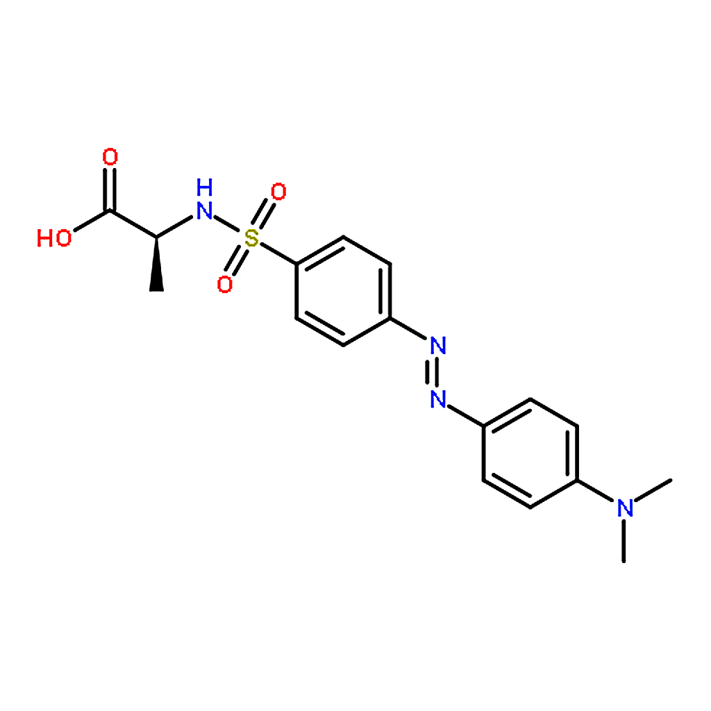 RHAWN Dabsyl-<small>L</small>-alanine