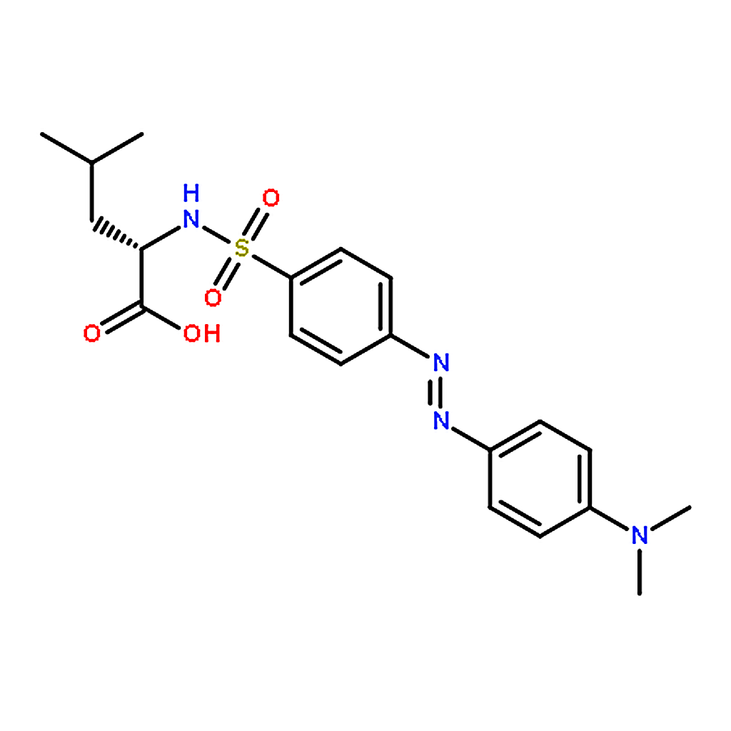 RHAWN Dabsyl-<small>L</small>-leucine