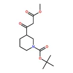 RHAWN tert-Butyl 3-(3-methoxy-3-oxopropanoyl)-piperidine-1-carboxylate