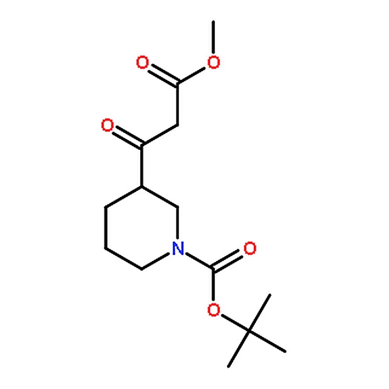 RHAWN tert-Butyl 3-(3-methoxy-3-oxopropanoyl)-piperidine-1-carboxylate