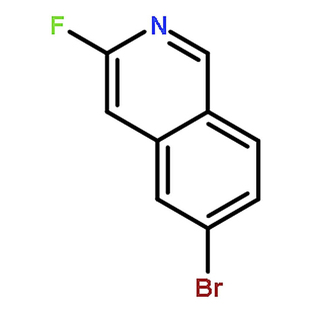 RHAWN 6-Bromo-3-fluoroisoquinoline