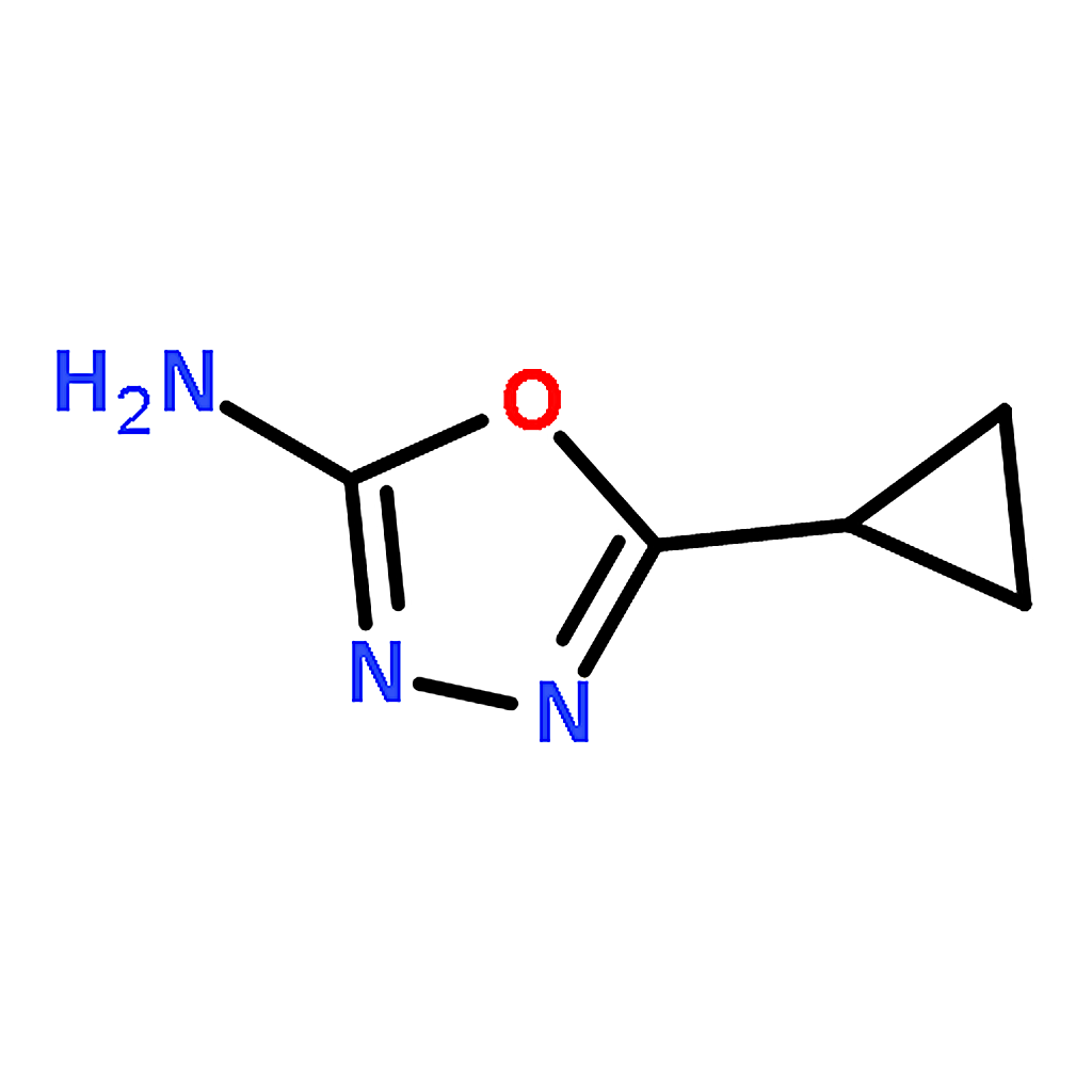 RHAWN 5-cyclopropyl-1,3,4-oxadiazol-2-amine