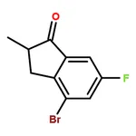 RHAWN 4-Bromo-6-fluoro-2-methyl-2,3-dihydro-1H-inden-1-one