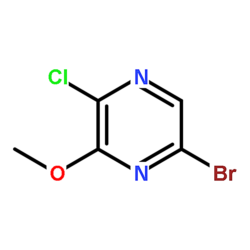 RHAWN 5-Bromo-2-chloro-3-methoxypyrazine