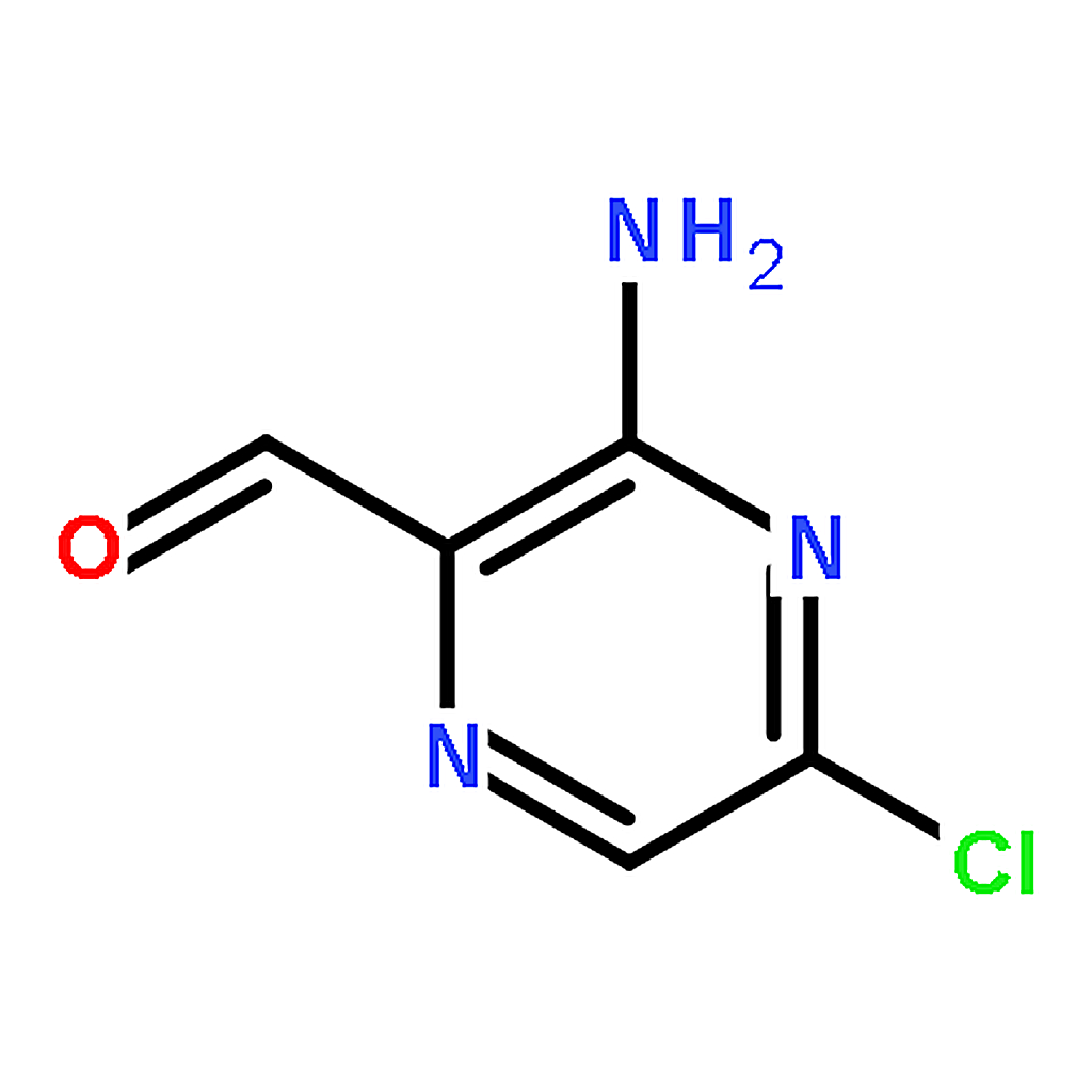 RHAWN 3-Amino-5-Chloropyrazine-2-Carbaldehyde