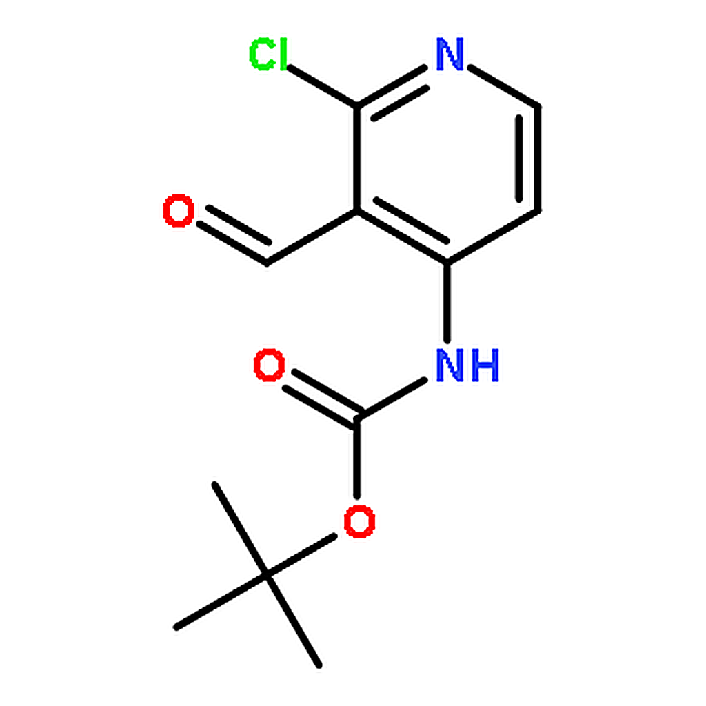 RHAWN tert-Butyl (2-chloro-3-formylpyridin-4-yl)carbamate