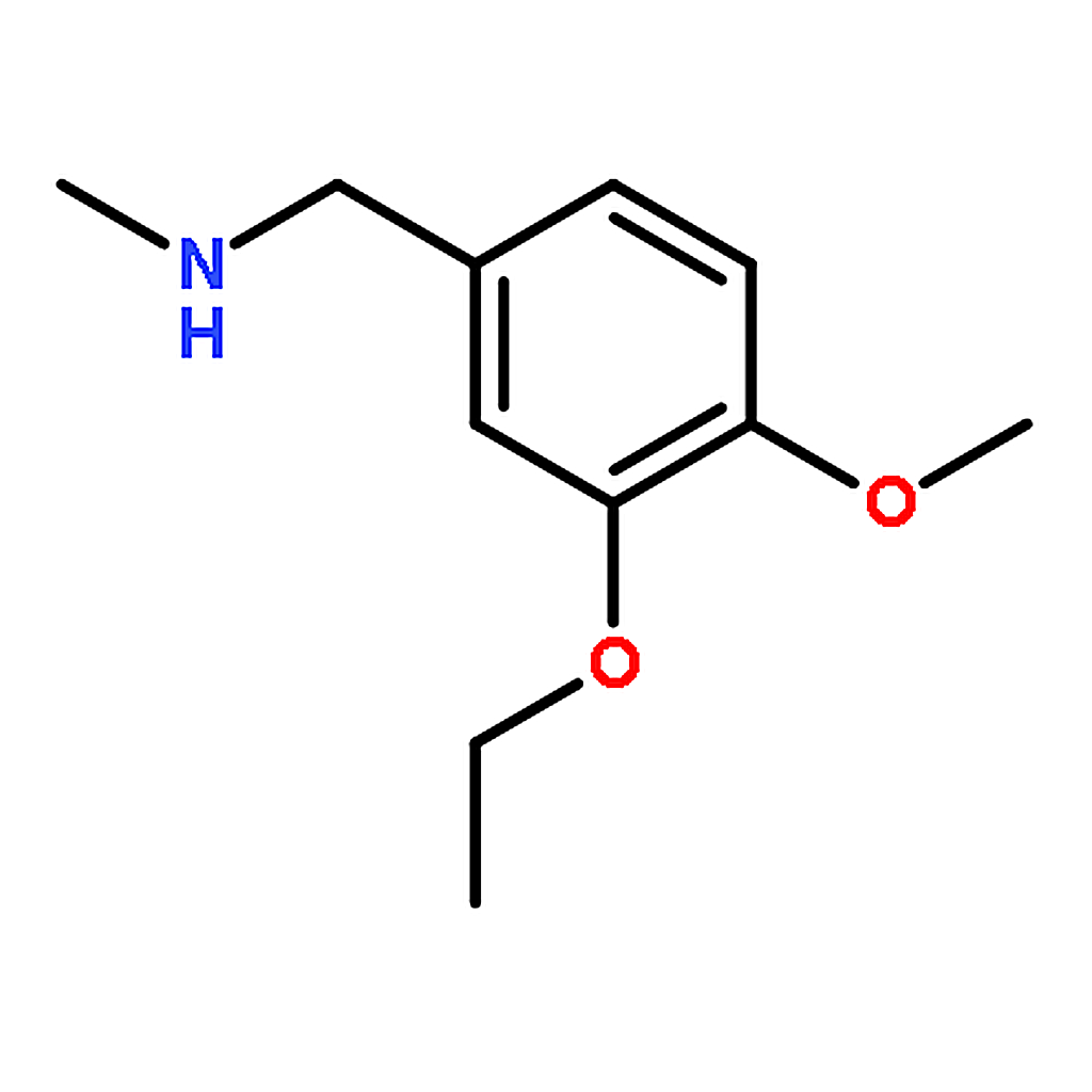 RHAWN 1-(3-Ethoxy-4-methoxyphenyl)-N-methylmethanamine