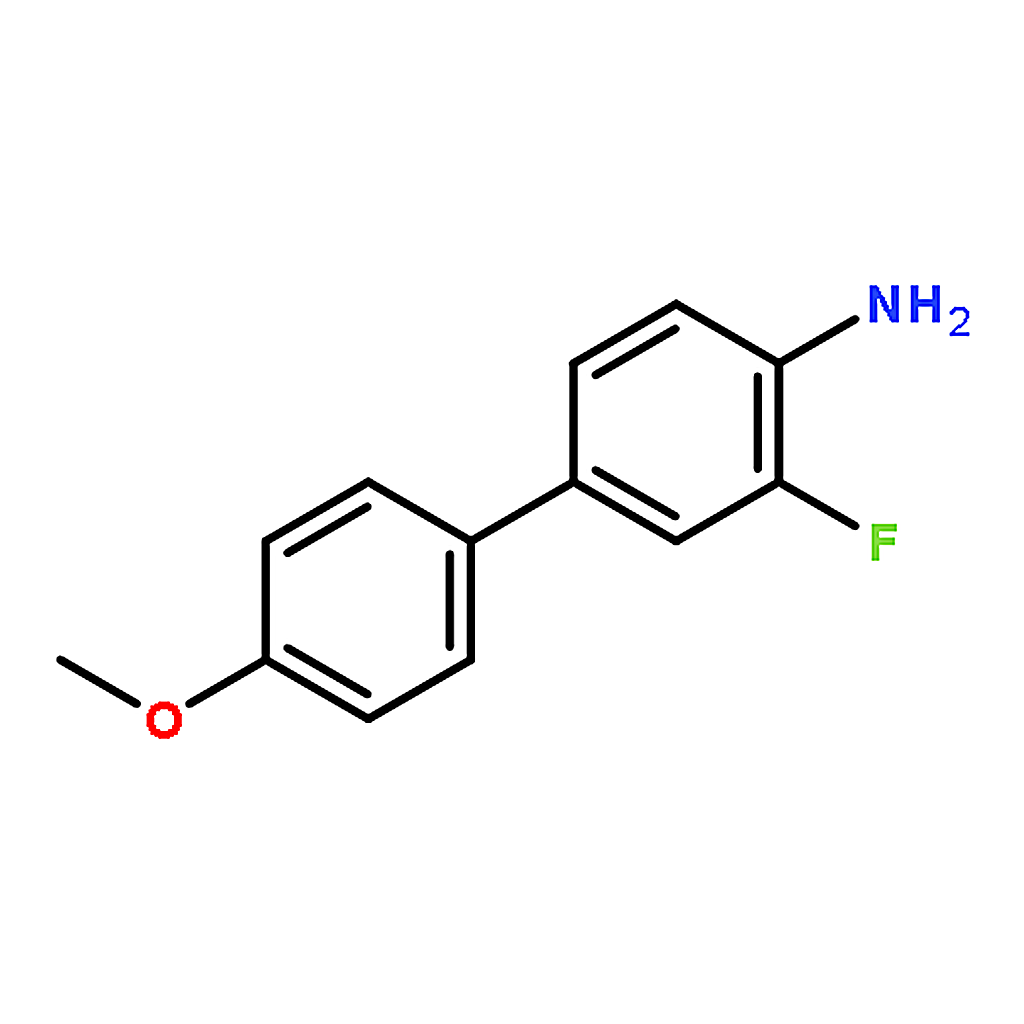 RHAWN 3-Fluoro-4'-methoxy-[1,1'-biphenyl]-4-amine