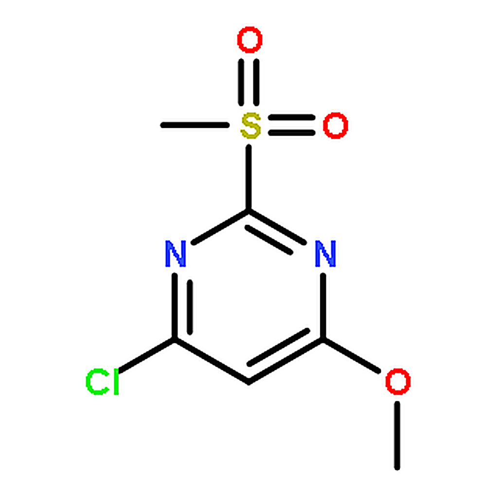 RHAWN 4-Chloro-6-methoxy-2-(methylsulfonyl)pyrimidine