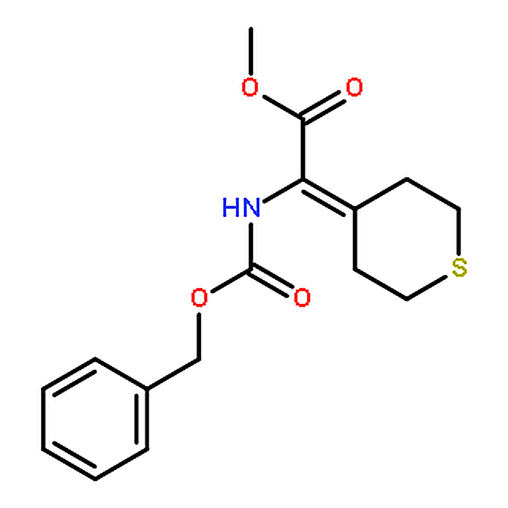 RHAWN Methyl 2-(Cbz-amino)-2-(tetrahydrothiopyran-4-ylidene)acetate
