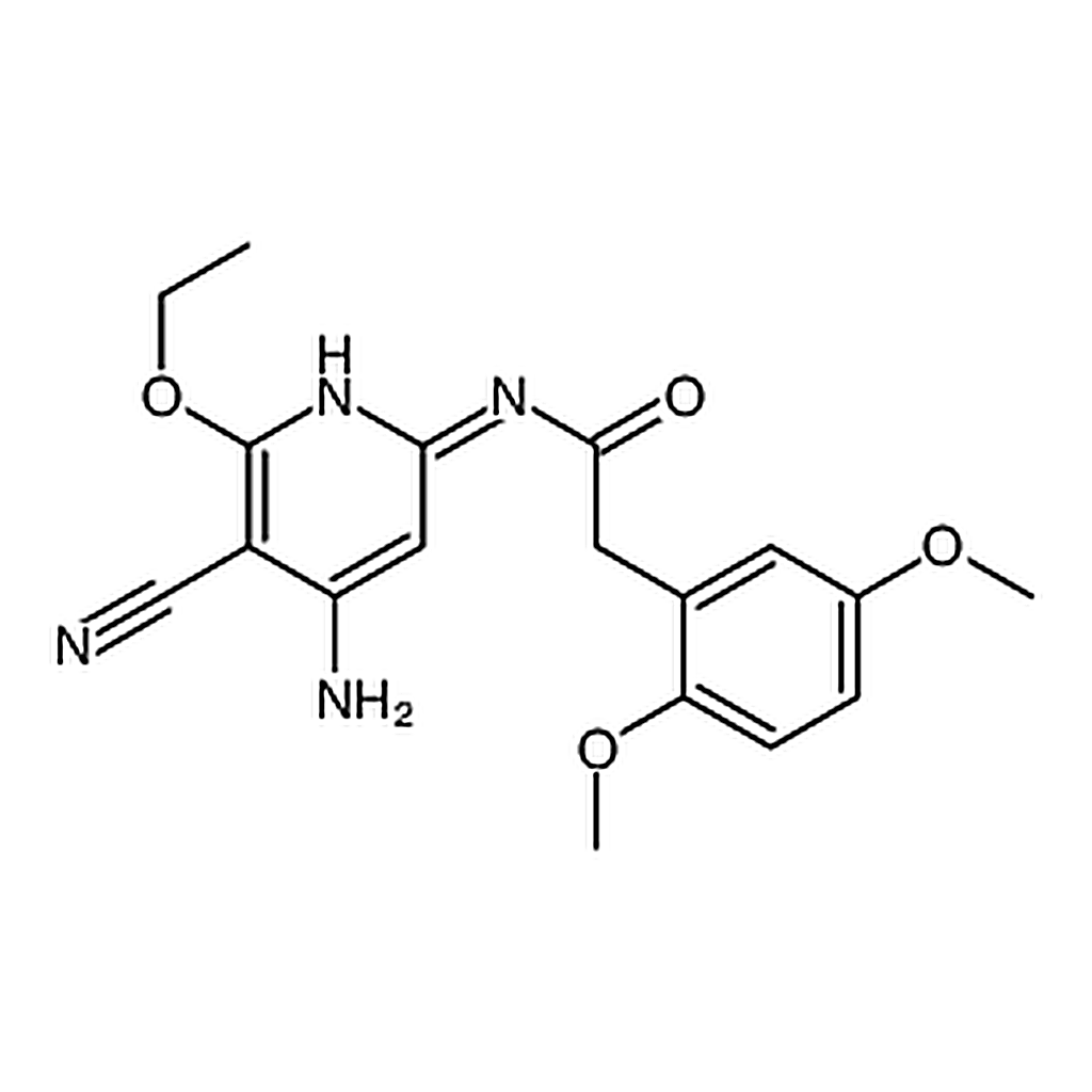 RHAWN N-(4-Amino-5-cyano-6-ethoxypyridin-2-yl)-2-(2,5-dimethoxyphenyl)acetamide
