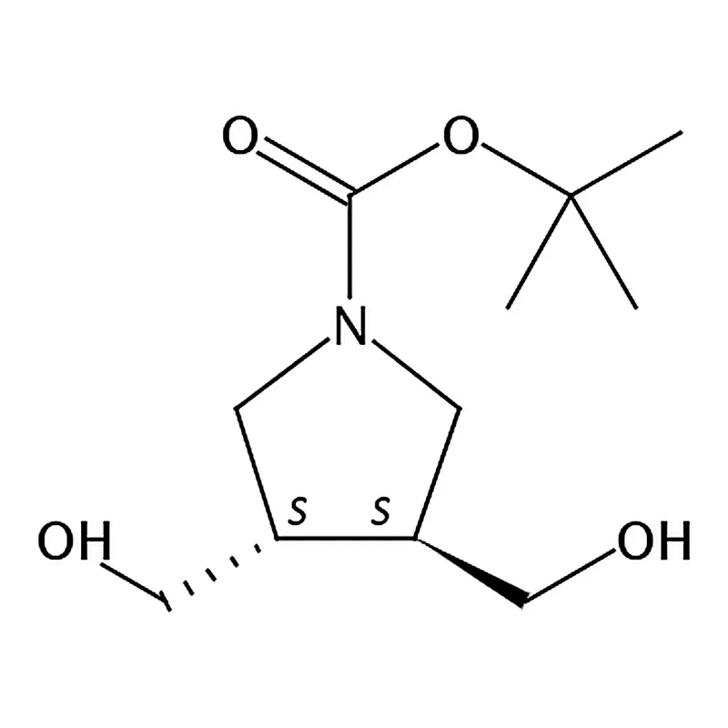 RHAWN trans-tert-Butyl 3,4-bis(hydroxymethyl)pyrrolidine-1-carboxylate