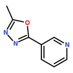 RHAWN 2-Methyl-5-(pyridin-3-yl)-1,3,4-oxadiazole