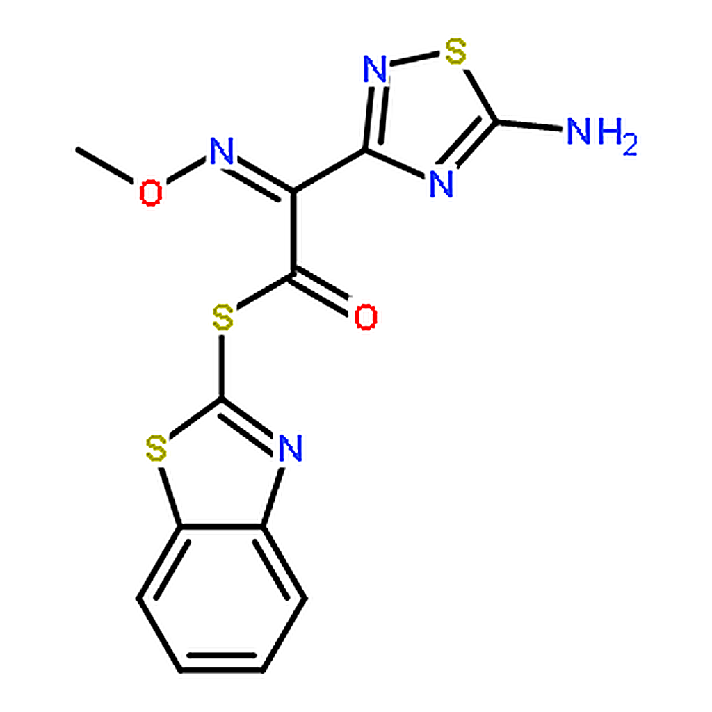 RHAWN (Z)-S-Benzo[d]thiazol-2-yl 2-(5-amino-1，2，4-thiadiazol-3-yl)-2-(methoxyimino)ethanethioate