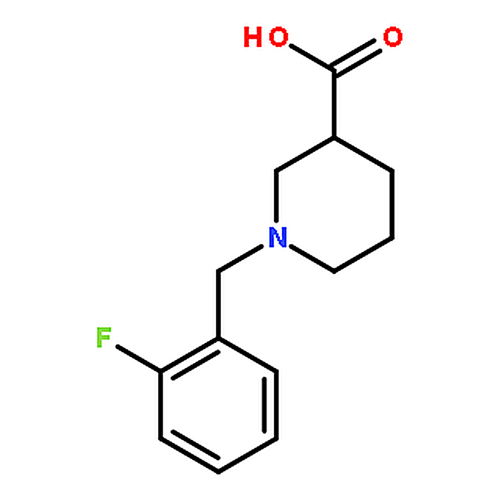 RHAWN 1-(2-Fluoro-benzyl)-piperidine-3-carboxylicacid