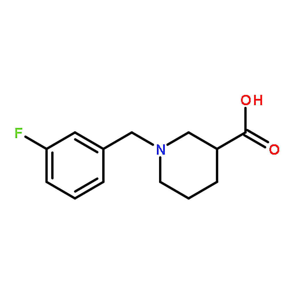 RHAWN 1-(3-Fluoro-benzyl)-piperidine-3-carboxylicacid
