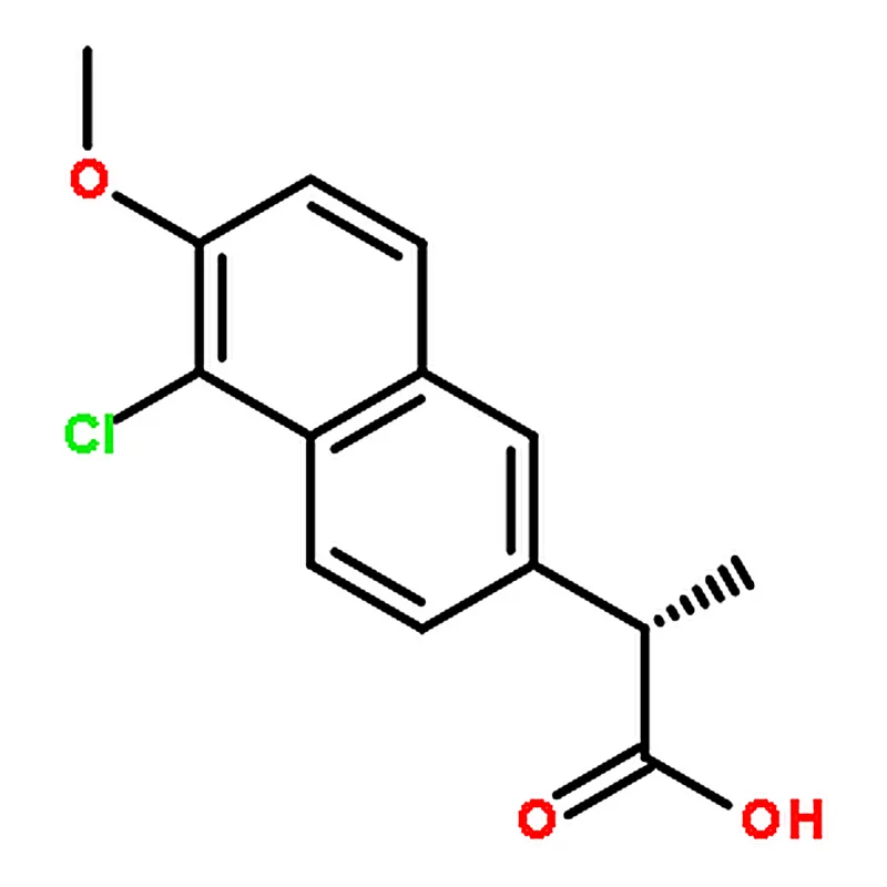 RHAWN (S)-2-(5-Chloro-6-methoxynaphthalen-2-yl)propanoic acid