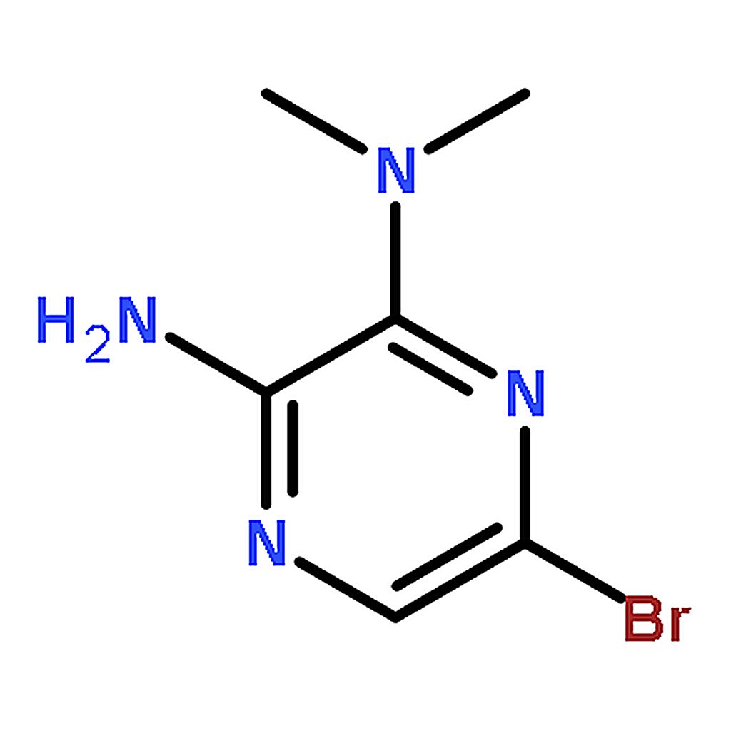 RHAWN 6-Bromo-N2，N2-dimethylpyrazine-2，3-diamine