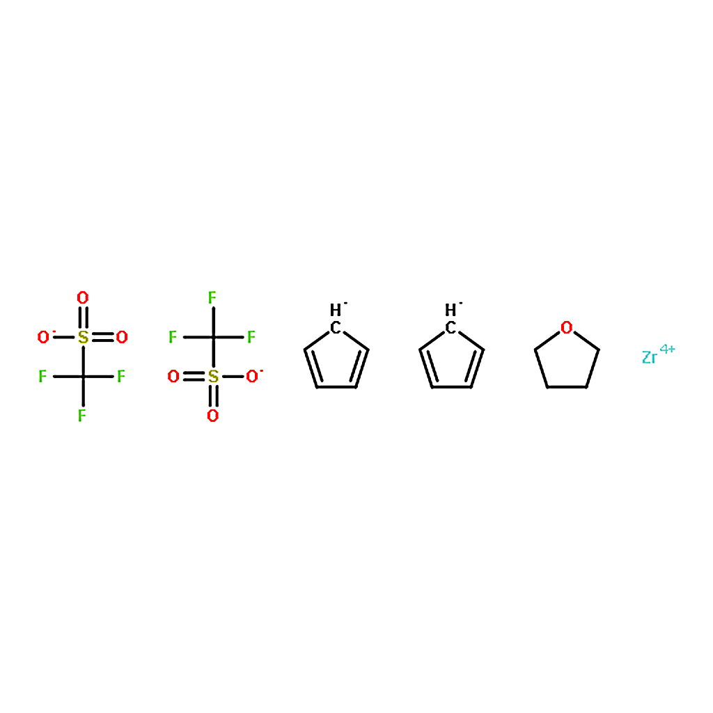 RHAWN Zirconocene Bis(trifluoromethanesulfonate) Tetrahydrofuran Adduct