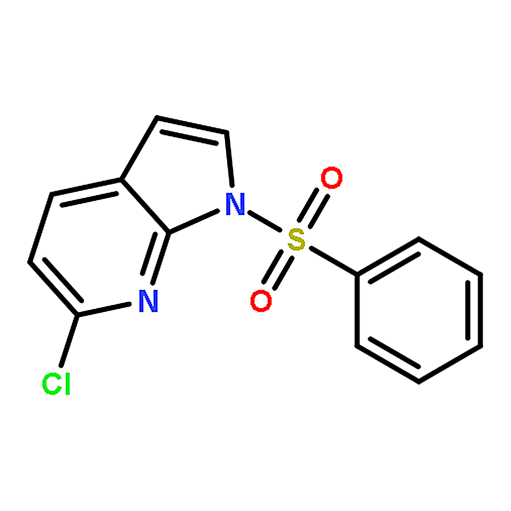 RHAWN 6-Chloro-1-(phenylsulfonyl)-1H-pyrrolo[2,3-b]pyridine