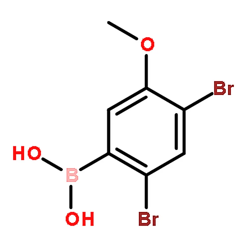 RHAWN 2,4-Dibromo-5-methoxyphenylboronic acid