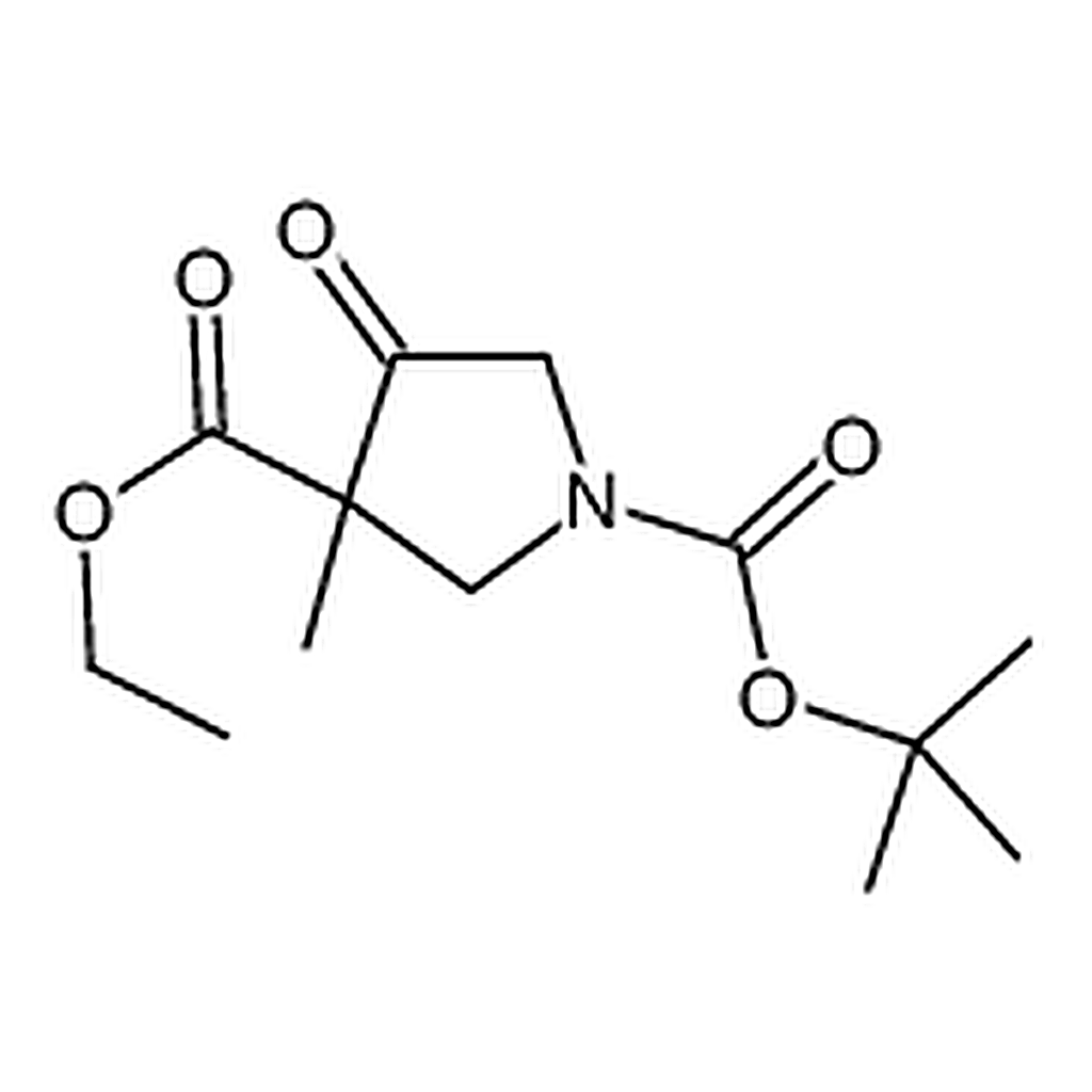 RHAWN 1-tert-Butyl 3-ethyl 3-methyl-4-oxopyrrolidine-1,3-dicarboxylate