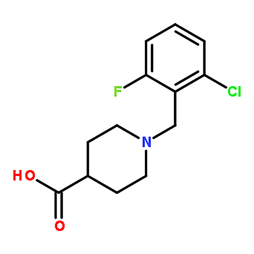 RHAWN 1-(2-Chloro-6-fluoro-benzyl)-piperidine-4-carboxylicacid