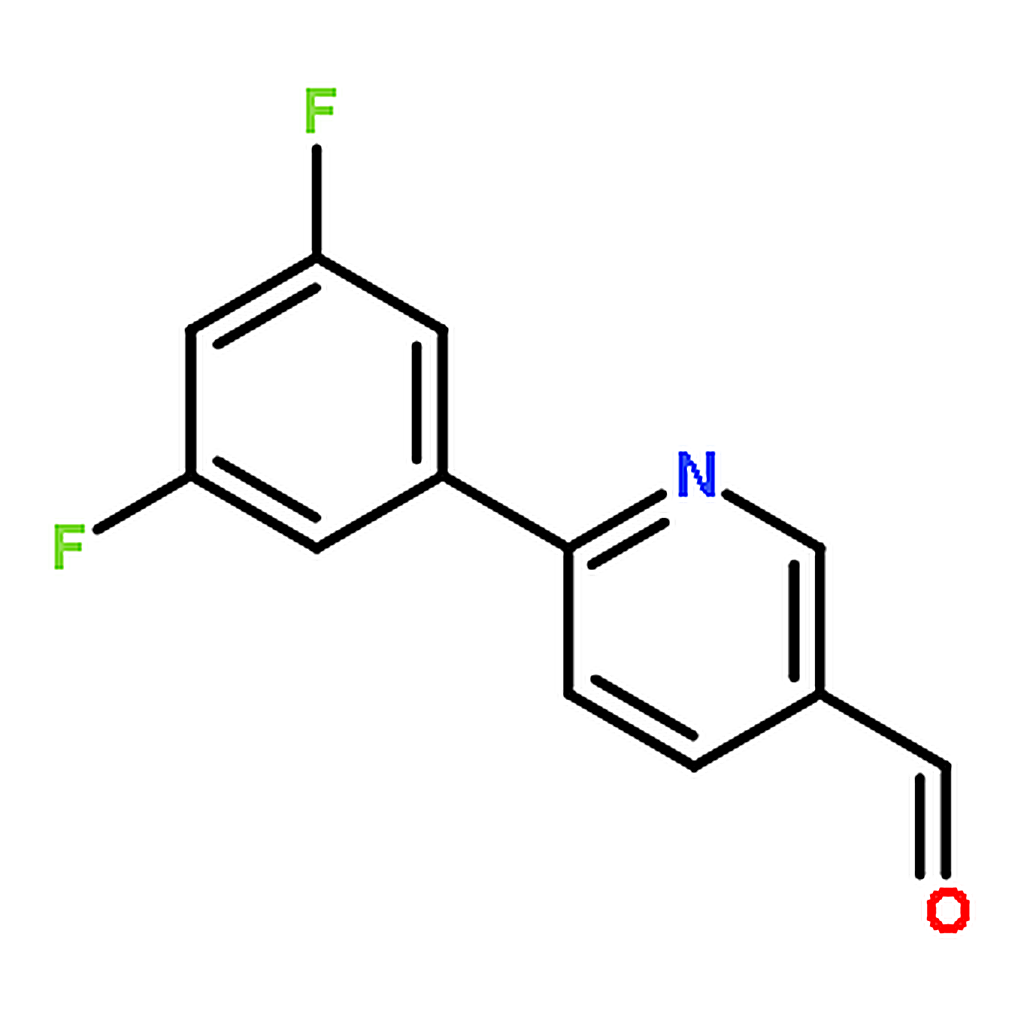 RHAWN 6-(3,5-Difluorophenyl)-3-pyridinecarbaldehyde