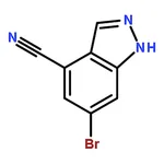 RHAWN 6-Bromo-1H-indazole-4-carbonitrile