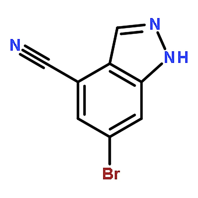 RHAWN 6-Bromo-1H-indazole-4-carbonitrile